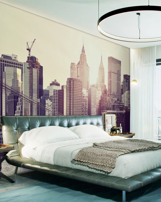 Fototapeta malowniczy widok na Manhattan