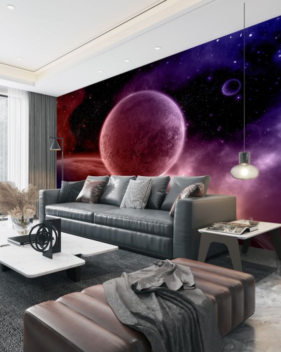 Fototapeta nieznane planety naszego wszechświata