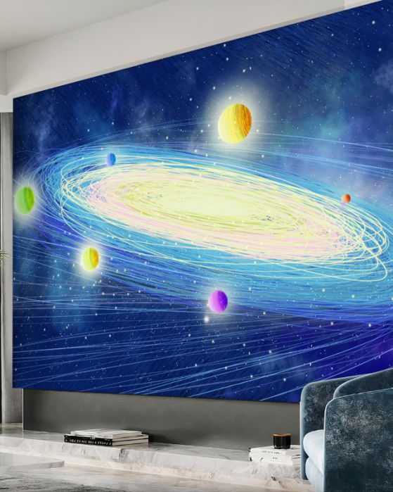 Fototapeta obrót planet wokół Słońca
