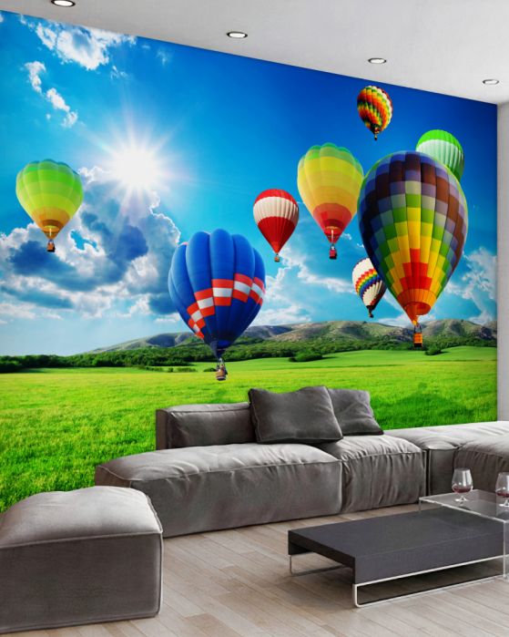 Fototapeta błyszczące balony