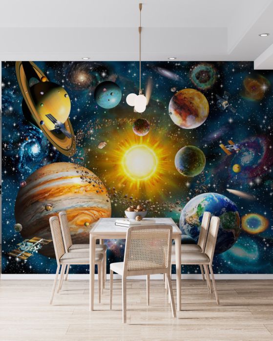 Fototapeta piękno różnych planet