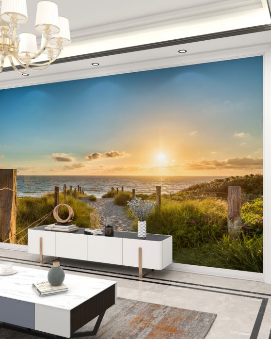 Fototapeta Wyspa Texel u wybrzeży