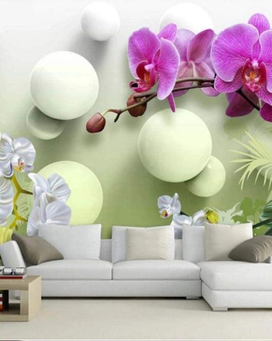 Fototapeta lilowa orchidea