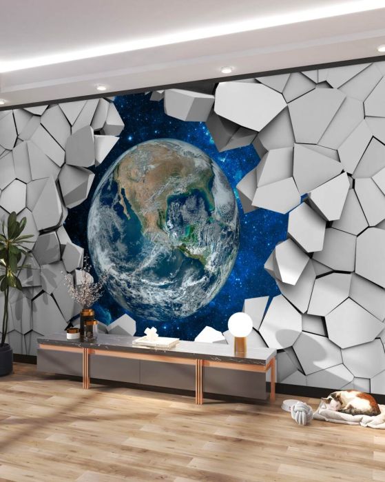 Fototapeta 3d Planeta Ziemia