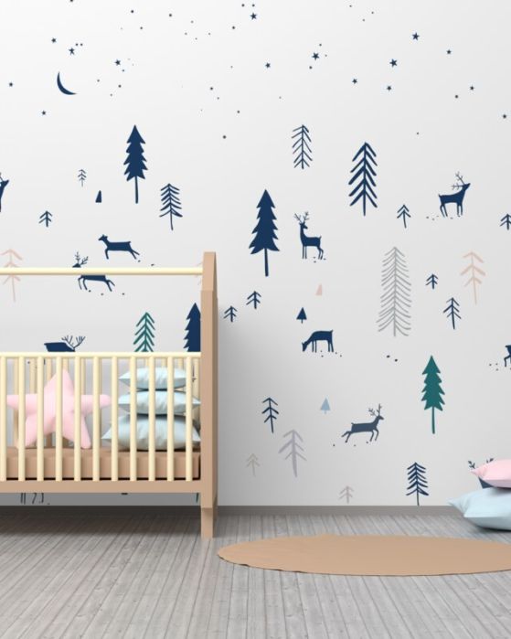 Fototapeta Minimalistyczna tapeta dla dzieci