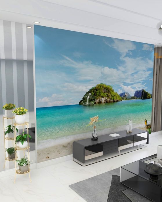 Fototapeta piękny widok z plaży