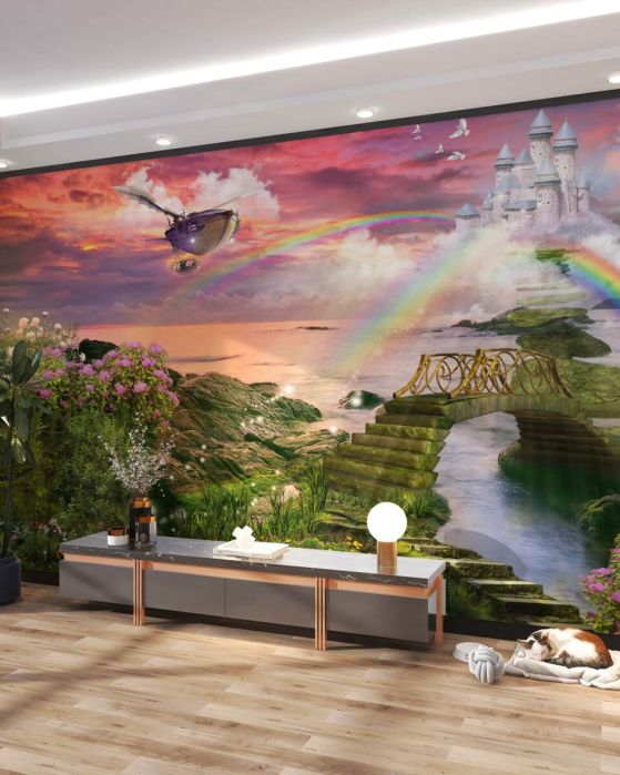 Fototapeta fantastyczny świat marzeń