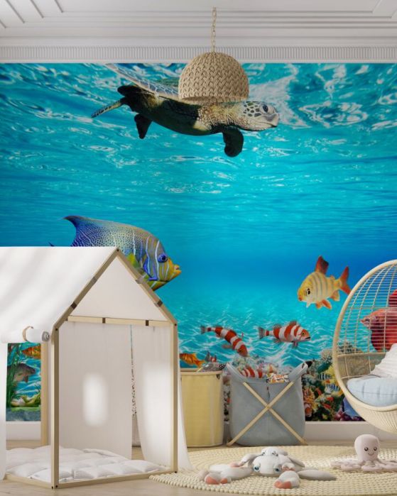 Fototapeta Mieszkańcy podwodnego oceanu