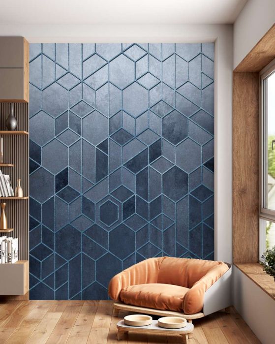 Fototapeta Drogie geometria szarego marmuru
