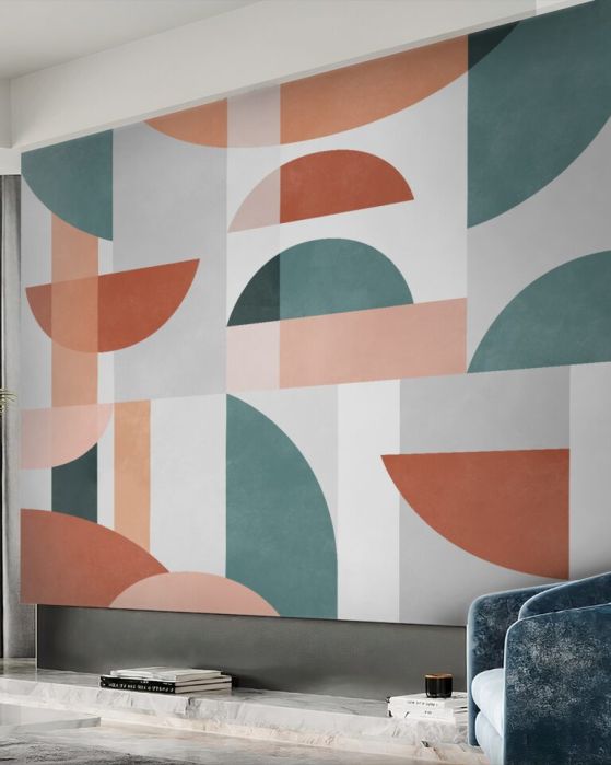 Fototapeta Abstrakcja z kształtów geometrycznych
