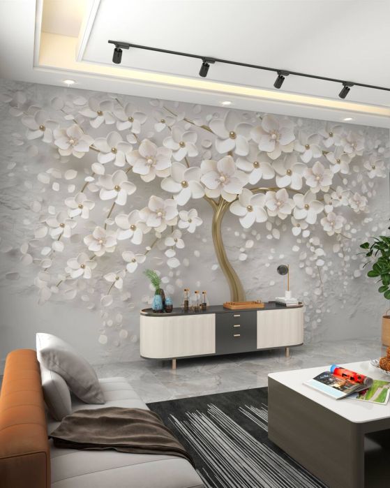 Fototapeta Sakura kwitnie abstrakcję