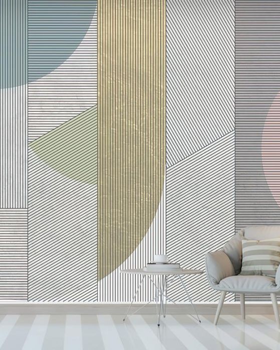Fototapeta geometryczne kolory