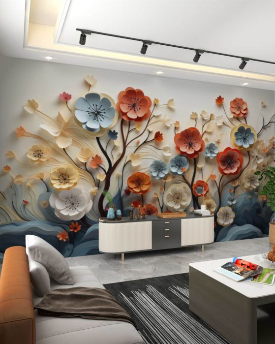 Fototapeta Abstrakcja Flowers Meadow