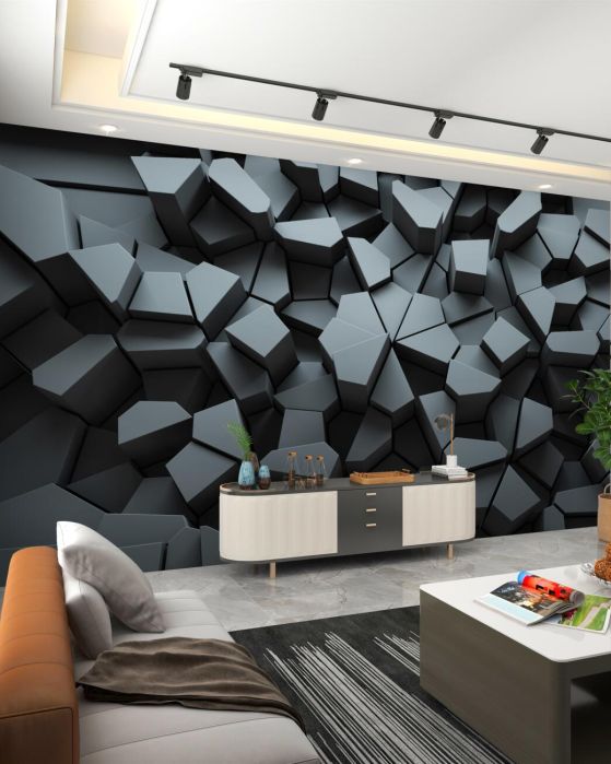 Fototapeta Tekstura liczb objętościowych 3D