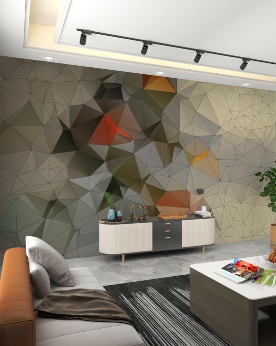 Fototapeta Abstrakcja kształtów geometrycznych
