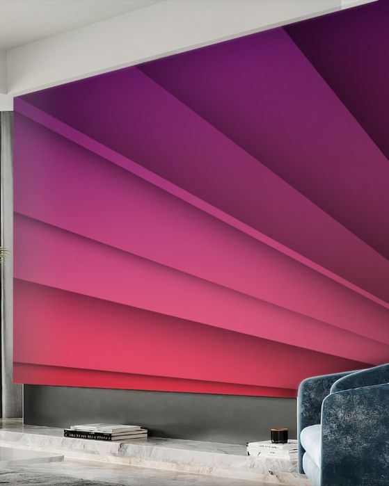 Fototapeta Rainbow in Purple Gradations