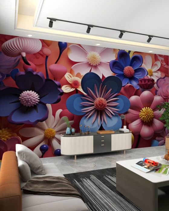 Fototapeta Spring Big Gips Flowers