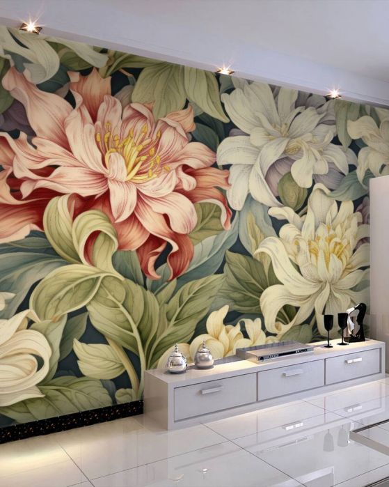 Fototapeta Brauming a Garden wielokolorowa ilustracja