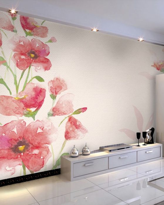 Fototapeta Gałęzie czerwonych gladioli