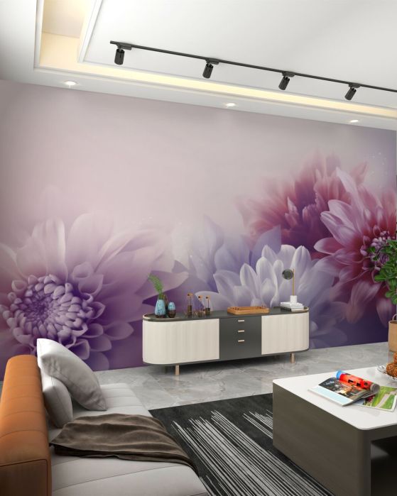 Fototapeta Aster objętościowy w kompozycji