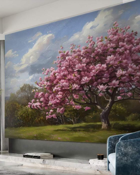 Fototapeta Kwitnące drzewo sakura