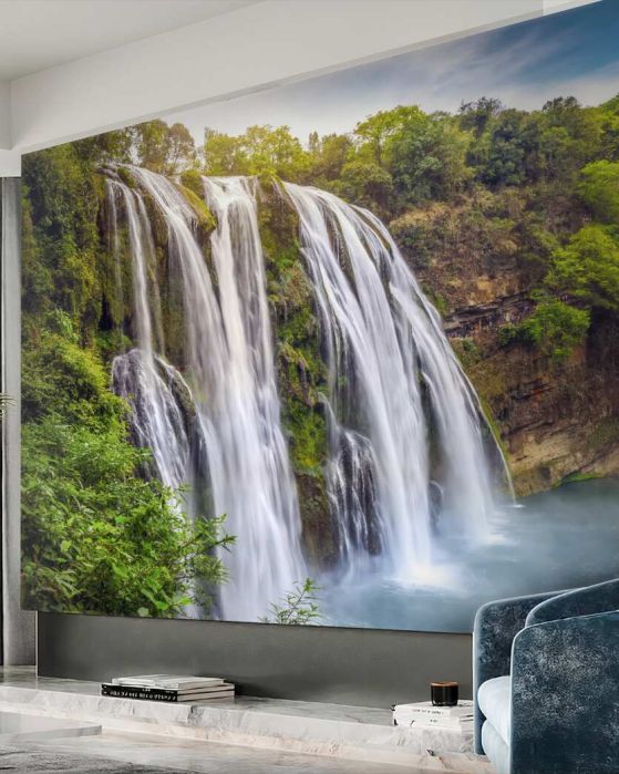 Fototapeta Naturalna kaskada