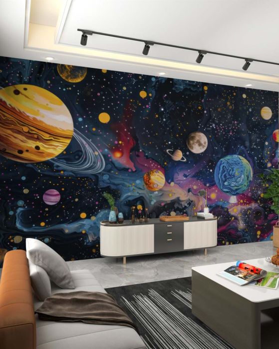 Fototapeta Orbity i planety