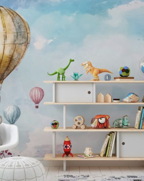Fototapeta Balony wisi na niebie