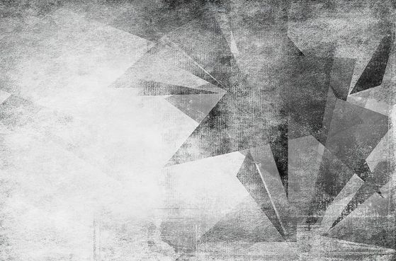 Fototapeta geometryczny biały-szary