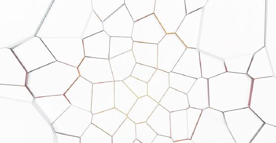 Fototapeta geometryczna pomarańczowa brązowa