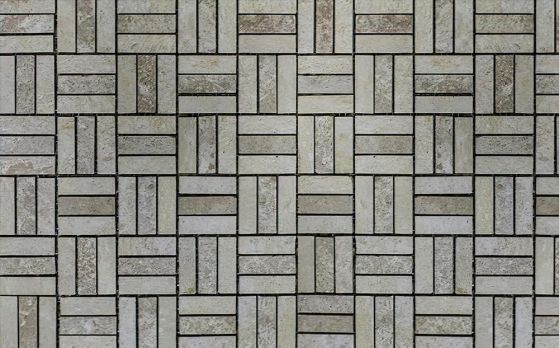 Fototapeta geometryczne bloki szaro-beżowe