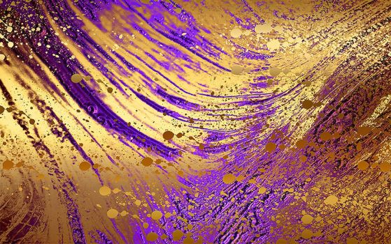 Fototapeta dynamiczne swirly złote fioletowe