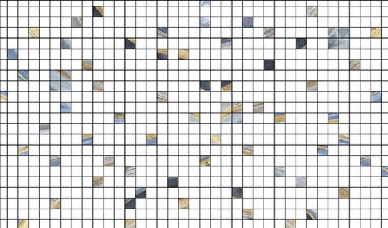 Fototapeta geometryczna niebieska złota brązowa