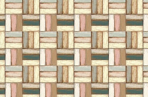 Fototapeta geometria drewna