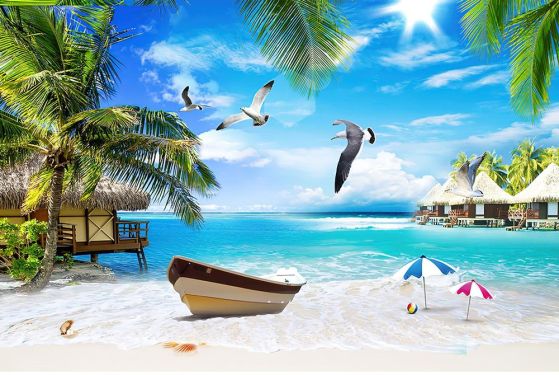 Fototapeta plaża tropikalna