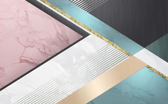 Fototapeta geometria kolory nowoczesny