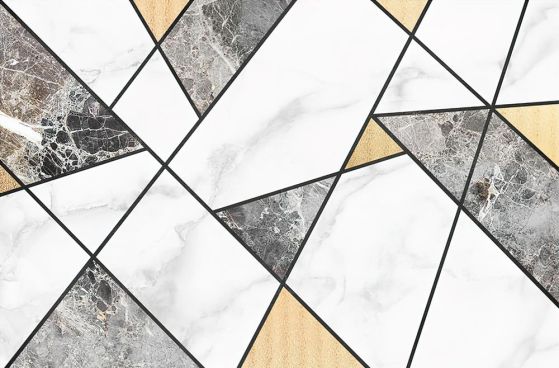Fototapeta geometryczna marmorowa