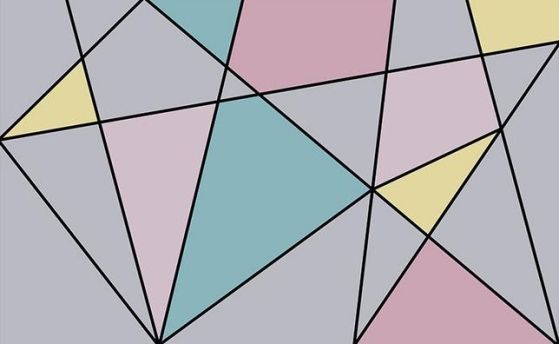 Fototapeta geometria kolory