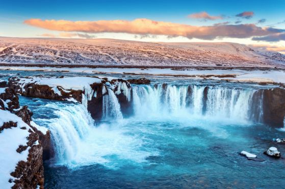 Fototapeta Magiczny wodospad Godafoss