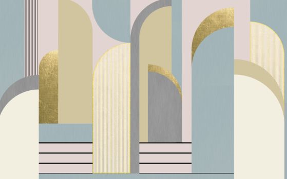 Fototapeta łuki geometryczne