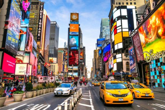 Fototapeta ruchliwy Times Square