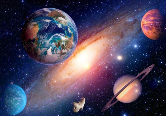 Fototapeta planety Układu Słonecznego