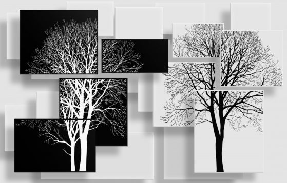 Fototapeta NOWOCZESNE DRZEWA