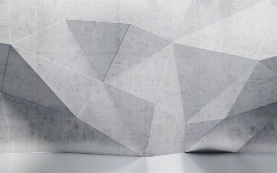 Fototapeta Streszczenie szare trójkąty