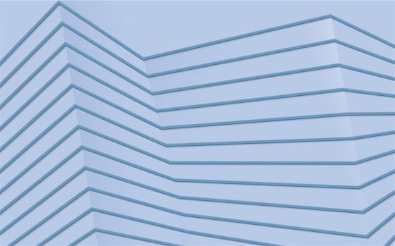Fototapeta Niebieskie linie abstrakcyjne