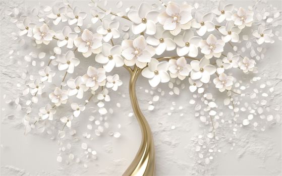 Fototapeta Sakura kwitnie abstrakcję