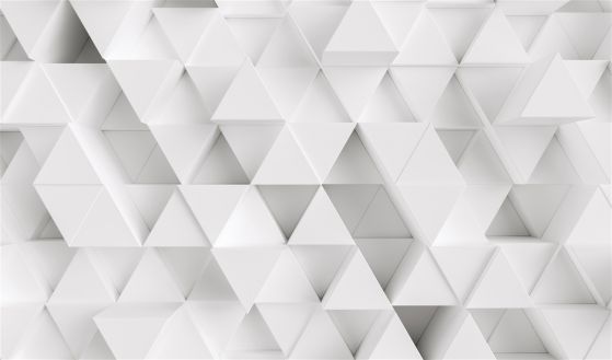 Fototapeta Światło -gray 3D -triangle
