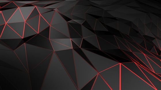 Fototapeta Czarne i czerwone tekstury w geometrii