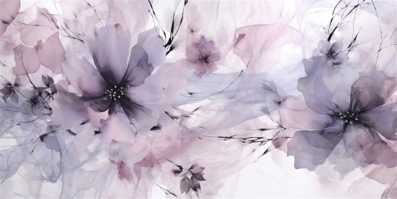 Fototapeta Lily Lily o abstrakcji gałęzi