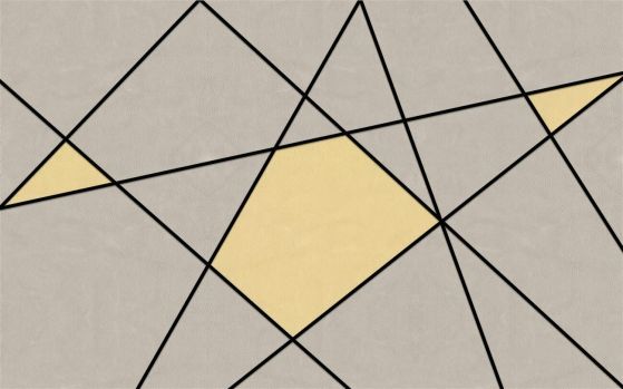 Fototapeta Geometryczne kształty na szarym kamieniu